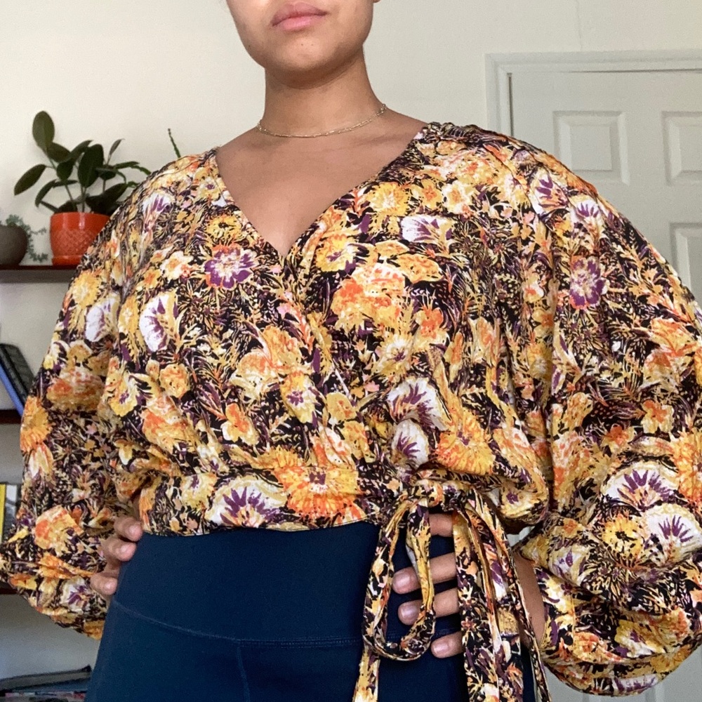 Wrap Blouse - image 1